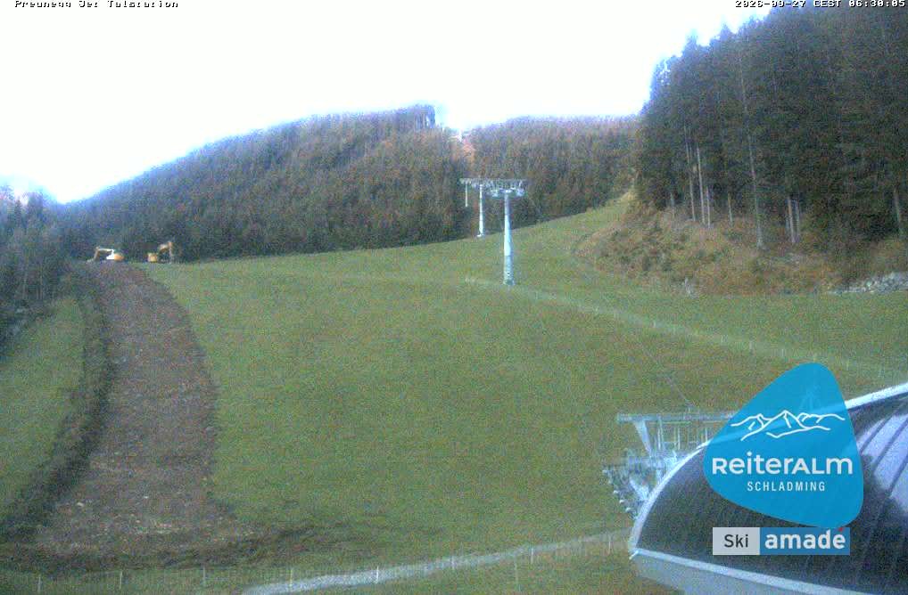 Archiv Foto Webcam Reiteralm - Talstation Preunegg