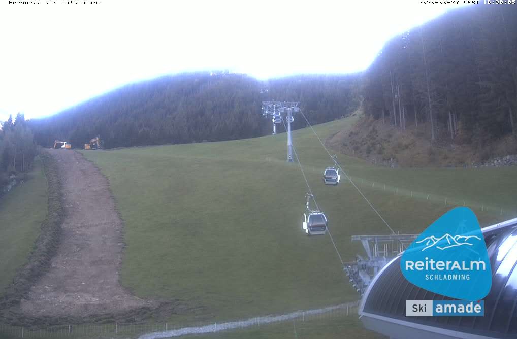Archiv Foto Webcam Reiteralm - Talstation Preunegg