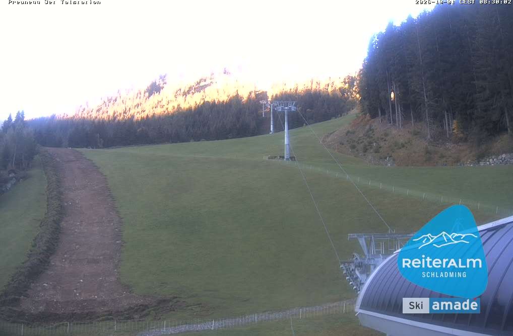 Archived image Webcam Reiteralm: Preunegg Jet Base Station