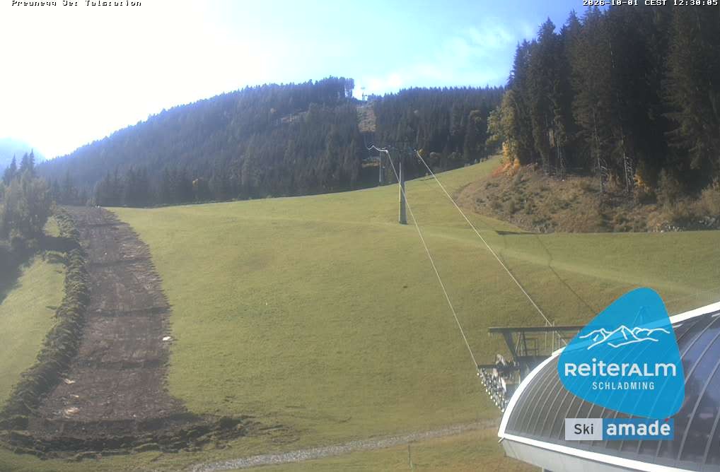 Archived image Webcam Reiteralm: Preunegg Jet Base Station