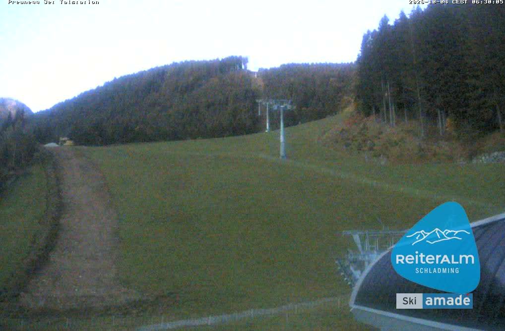 Archiv Foto Webcam Reiteralm - Talstation Preunegg
