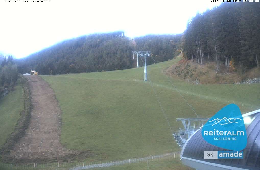 Archiv Foto Webcam Reiteralm - Talstation Preunegg
