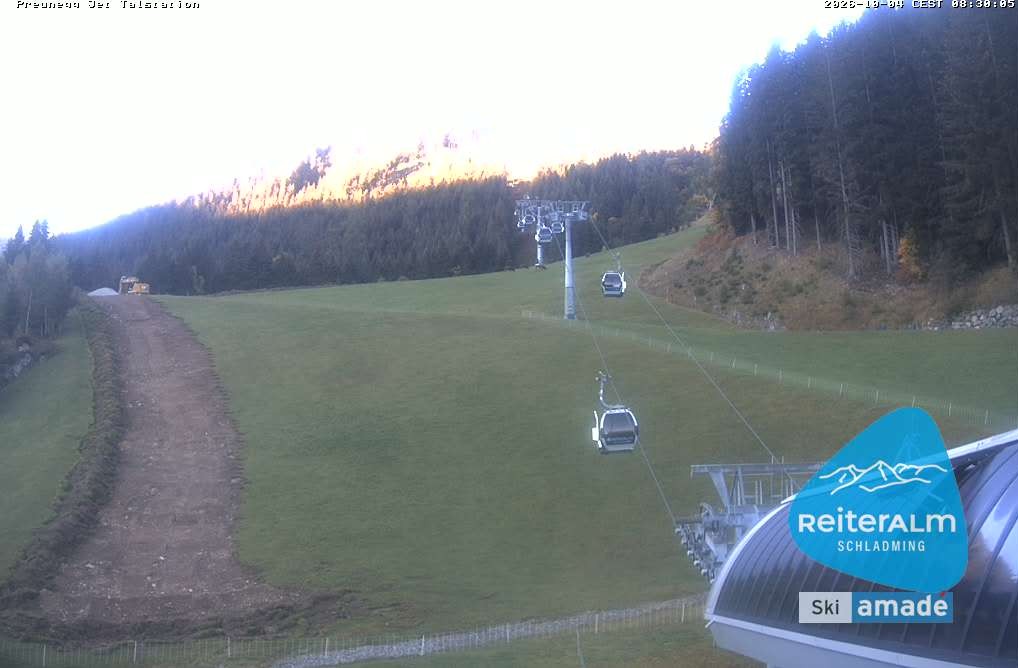 Archiv Foto Webcam Reiteralm - Talstation Preunegg