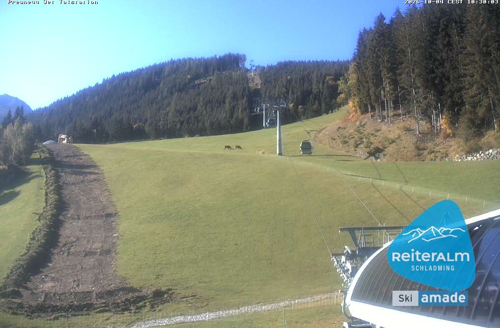 Archiv Foto Webcam Reiteralm - Talstation Preunegg