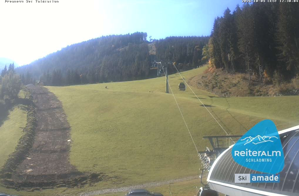 Archiv Foto Webcam Reiteralm - Talstation Preunegg