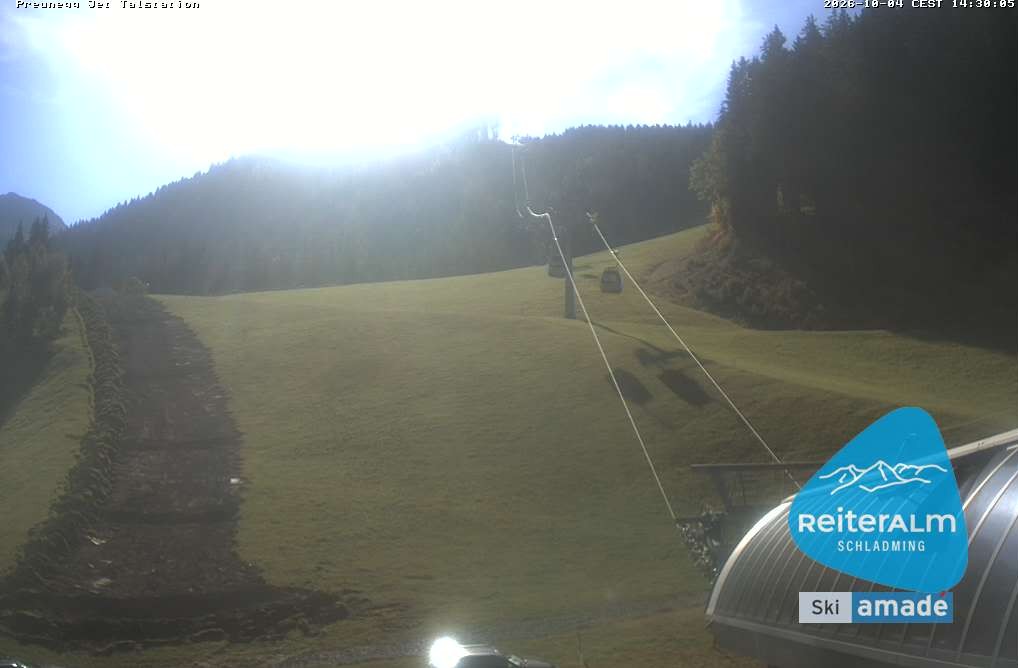 Archiv Foto Webcam Reiteralm - Talstation Preunegg
