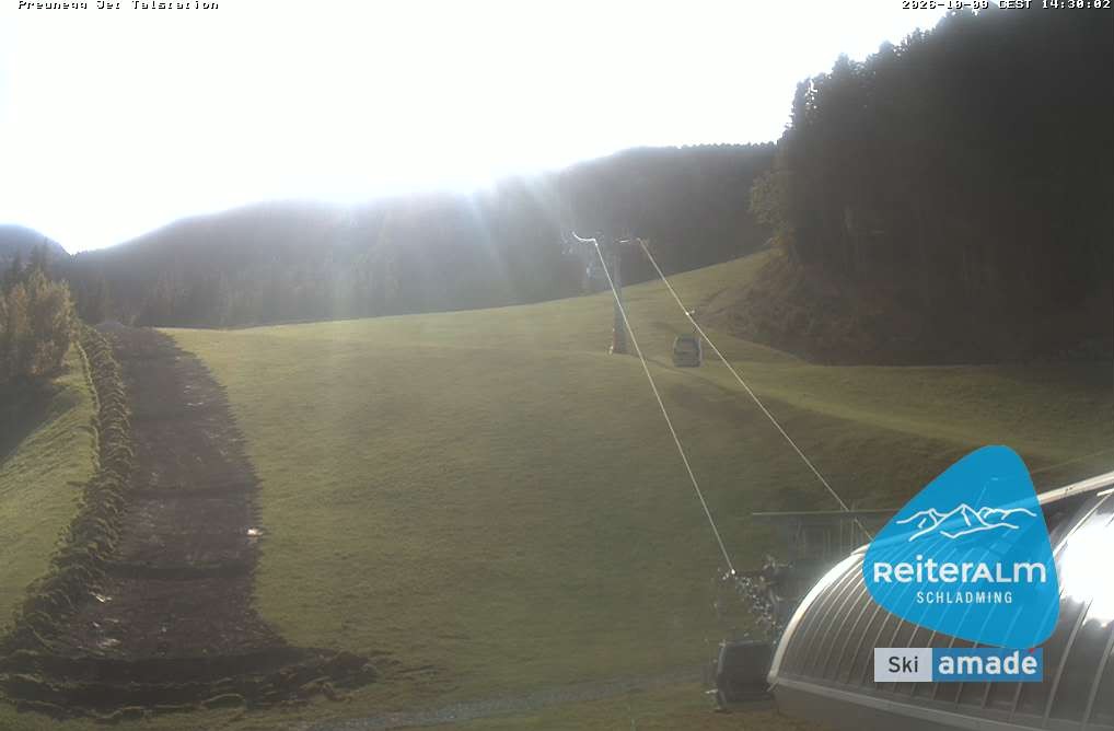 Archived image Webcam Reiteralm: Preunegg Jet Base Station