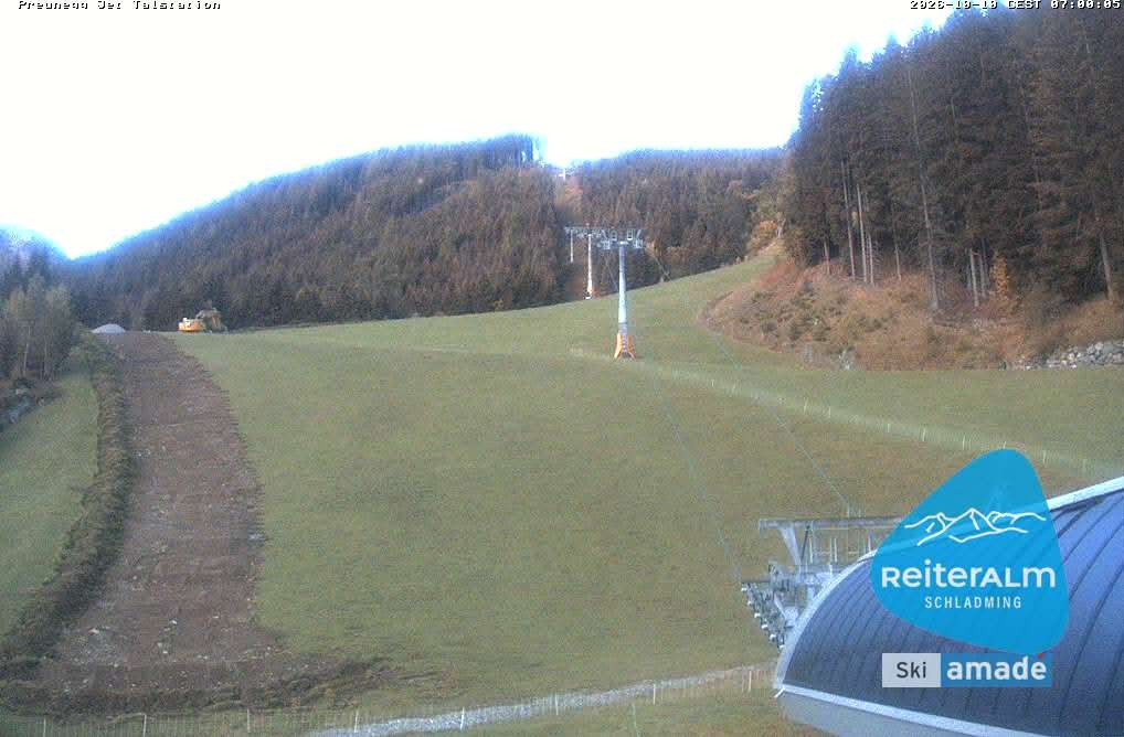 Archiv Foto Webcam Reiteralm - Talstation Preunegg