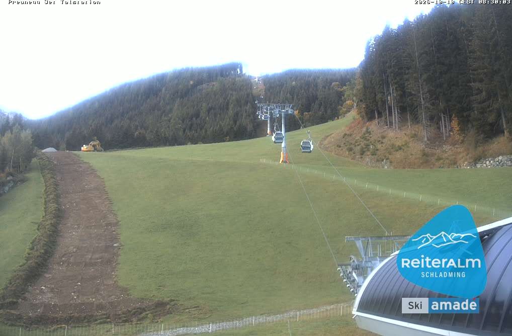 Archiv Foto Webcam Reiteralm - Talstation Preunegg