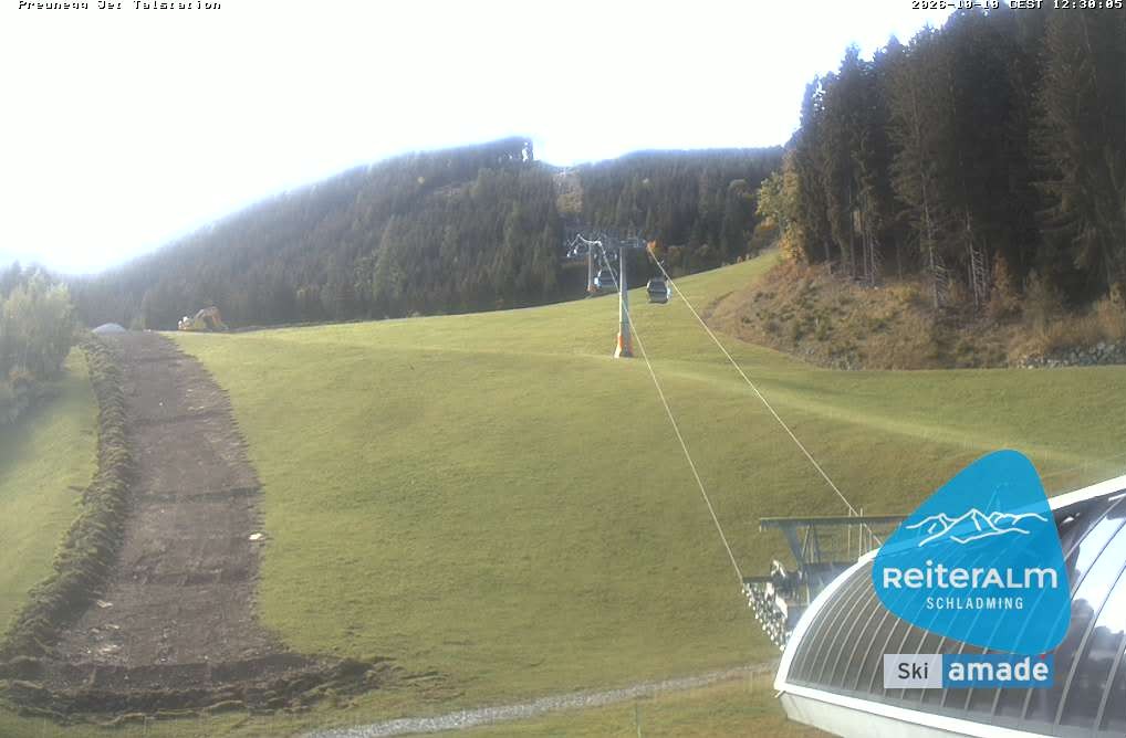 Archiv Foto Webcam Reiteralm - Talstation Preunegg