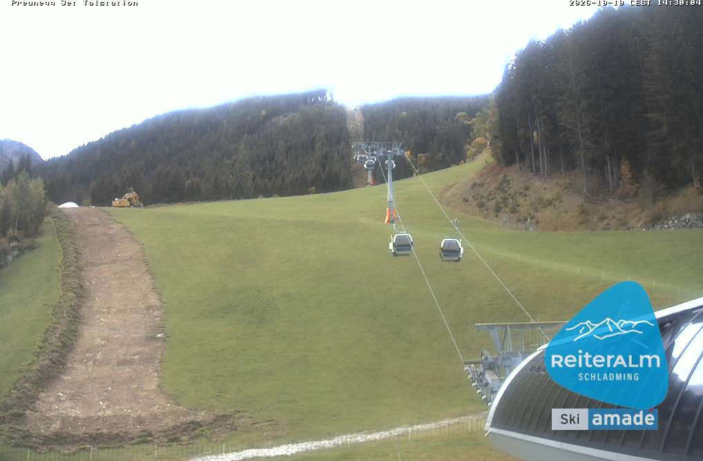 Archiv Foto Webcam Reiteralm - Talstation Preunegg