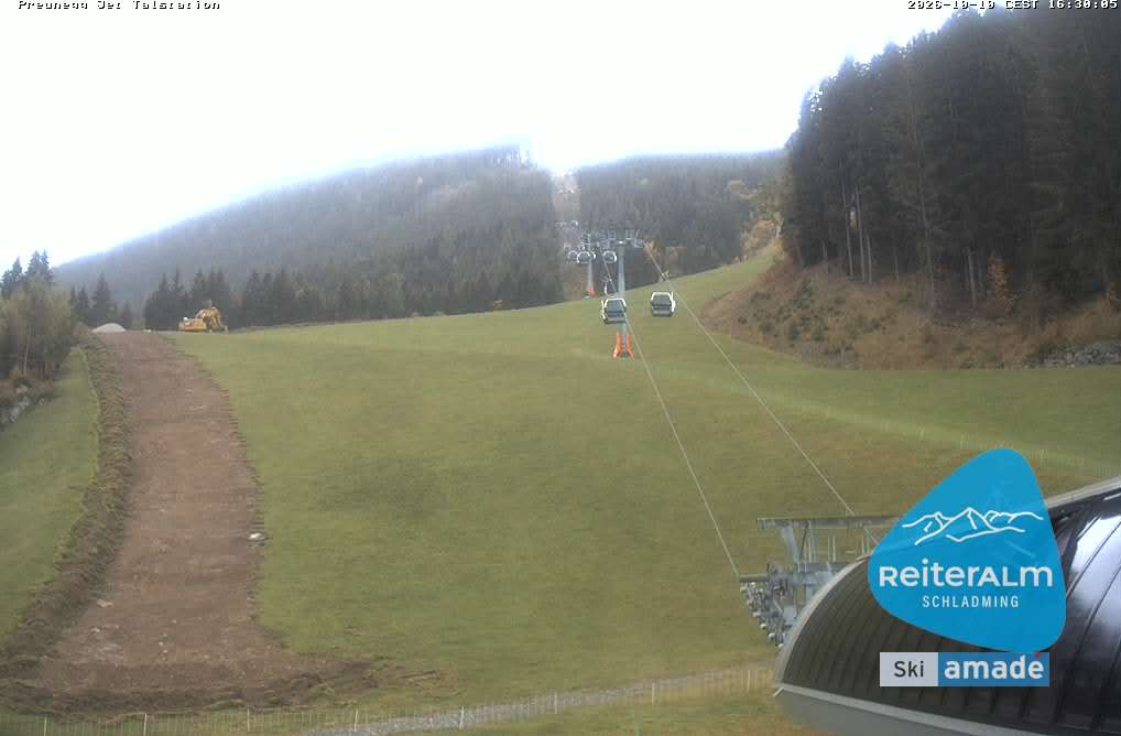 Archiv Foto Webcam Reiteralm - Talstation Preunegg