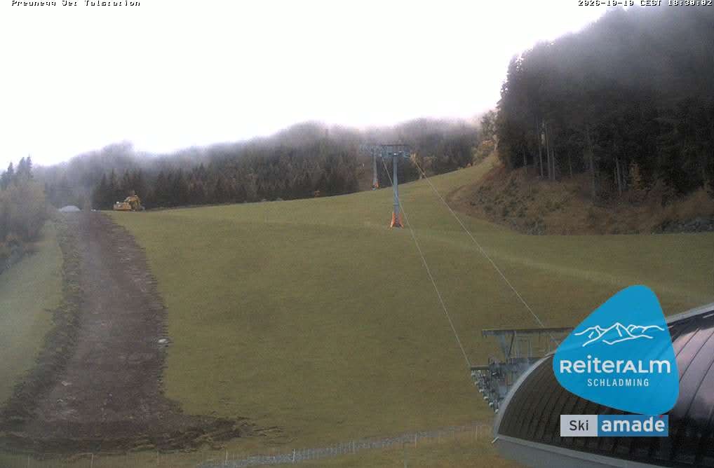 Archiv Foto Webcam Reiteralm - Talstation Preunegg