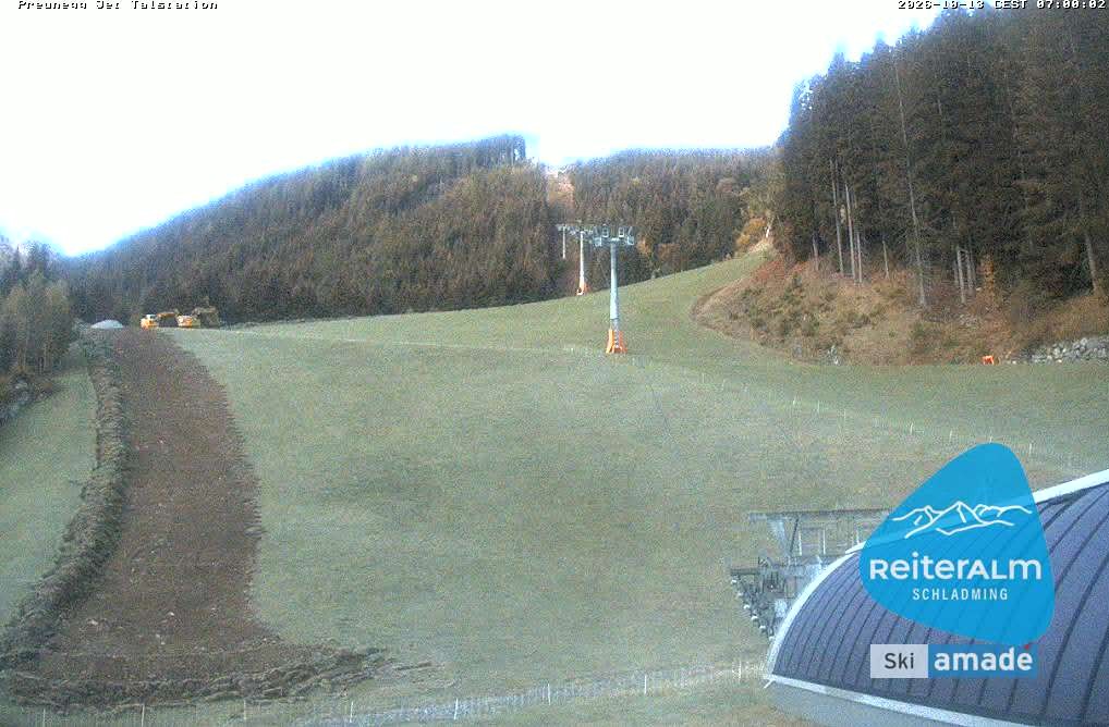 Archiv Foto Webcam Reiteralm - Talstation Preunegg