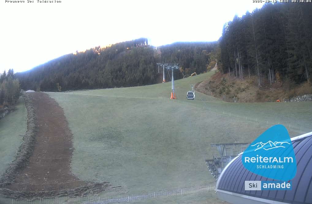 Archiv Foto Webcam Reiteralm - Talstation Preunegg