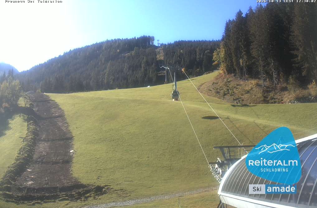 Archiv Foto Webcam Reiteralm - Talstation Preunegg