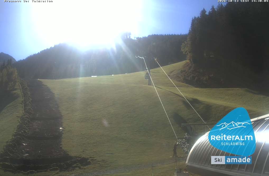 Archiv Foto Webcam Reiteralm - Talstation Preunegg
