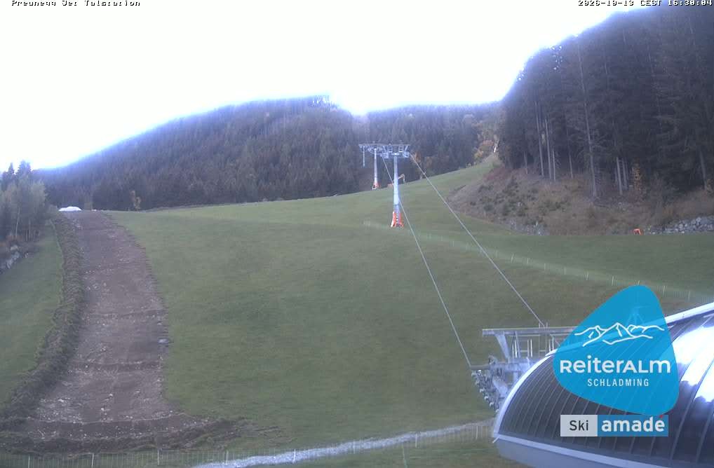Archiv Foto Webcam Reiteralm - Talstation Preunegg
