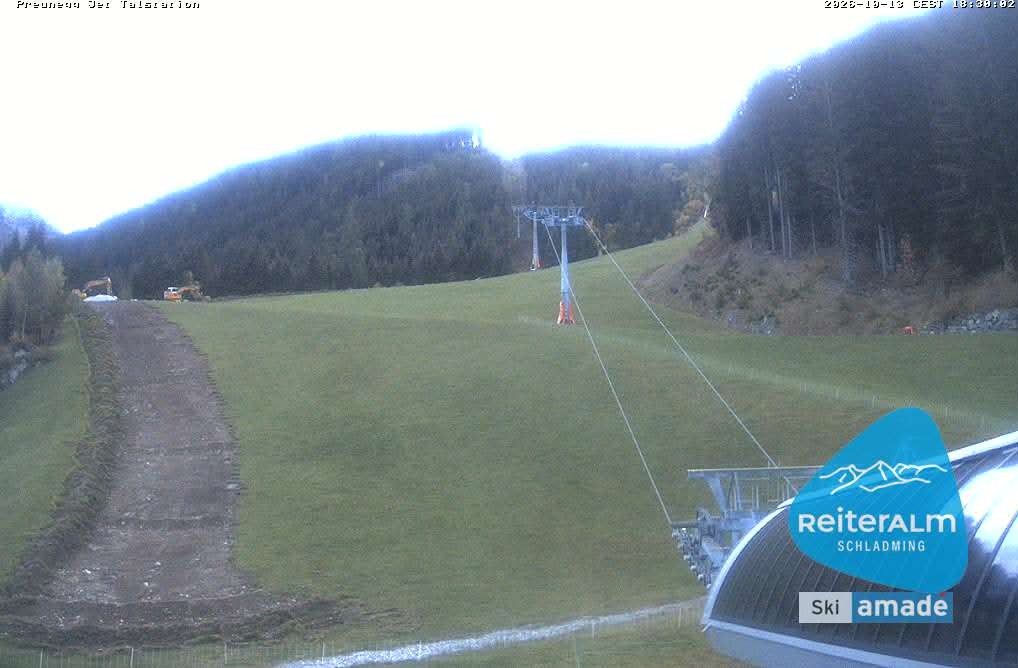 Archiv Foto Webcam Reiteralm - Talstation Preunegg