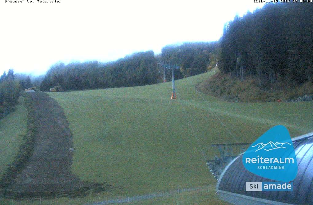 Archiv Foto Webcam Reiteralm - Talstation Preunegg