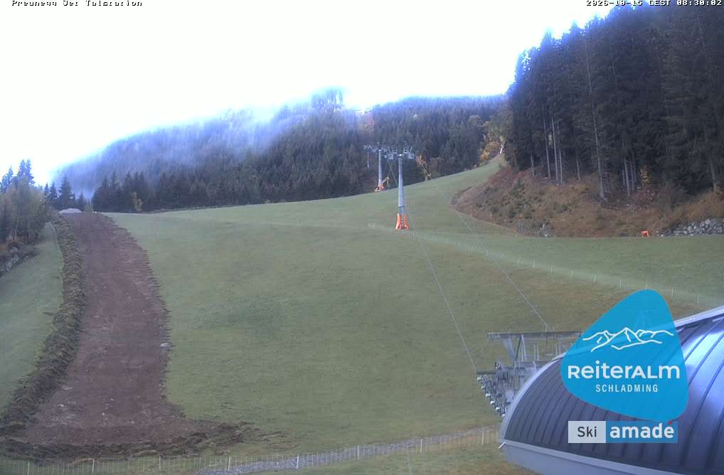Archiv Foto Webcam Reiteralm - Talstation Preunegg
