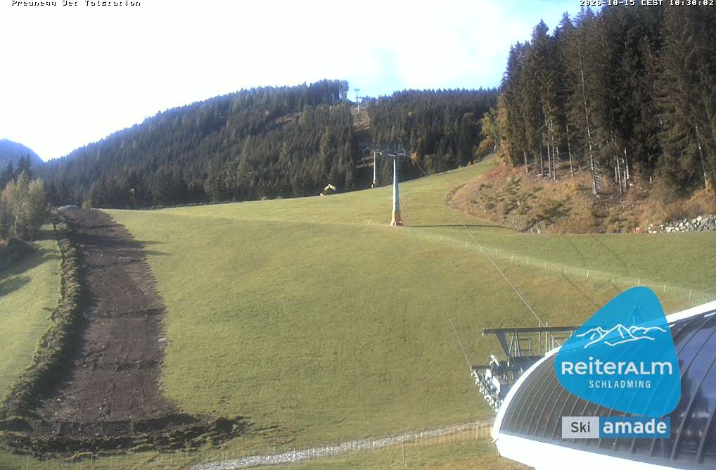Archiv Foto Webcam Reiteralm - Talstation Preunegg