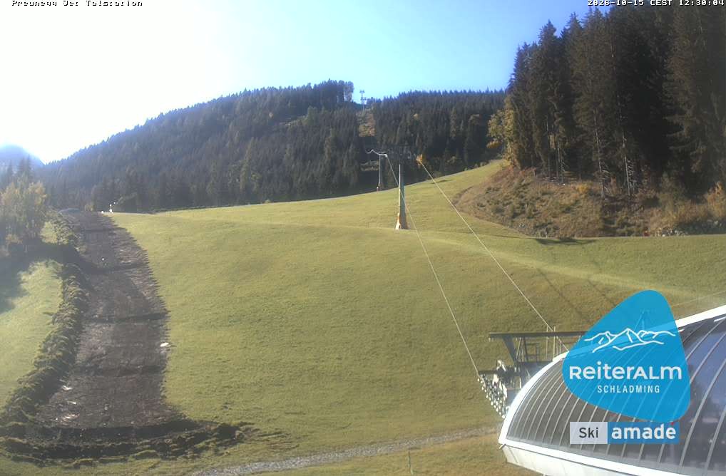Archiv Foto Webcam Reiteralm - Talstation Preunegg