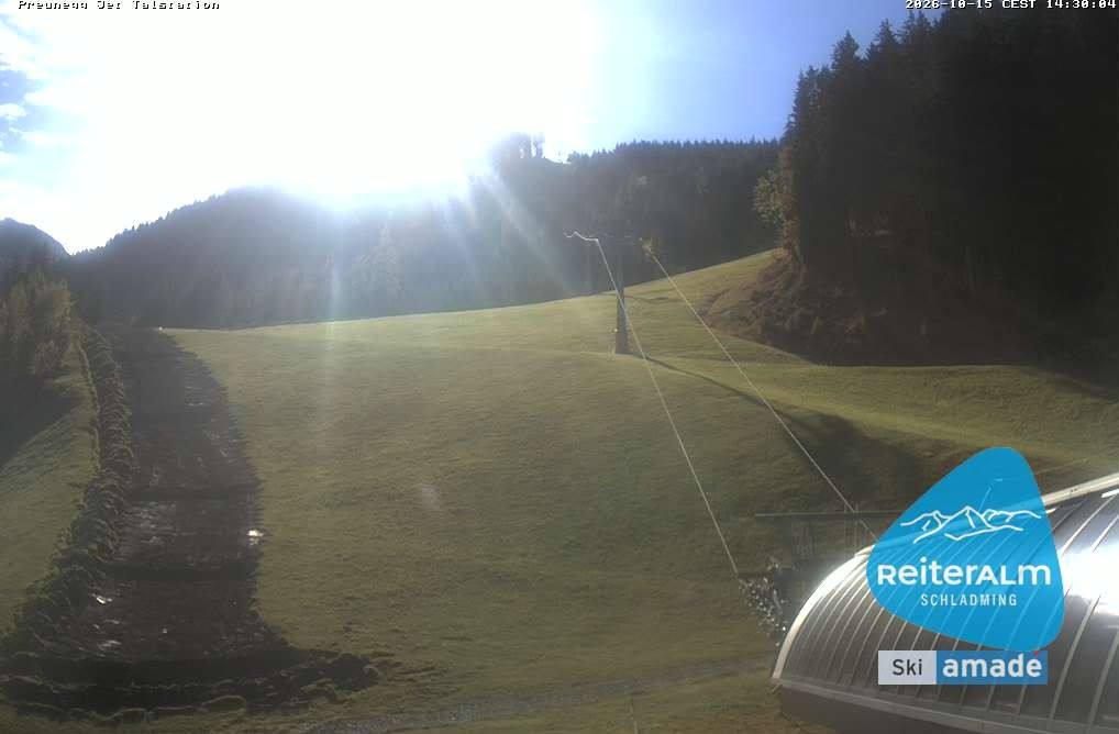 Archiv Foto Webcam Reiteralm - Talstation Preunegg