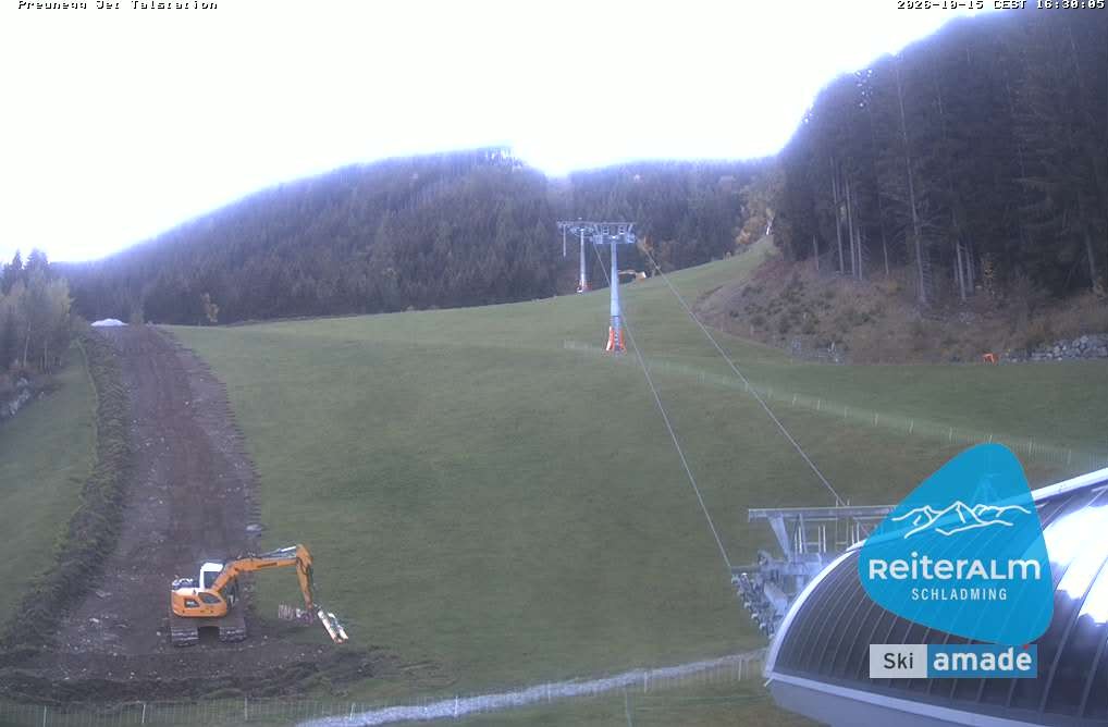 Archiv Foto Webcam Reiteralm - Talstation Preunegg