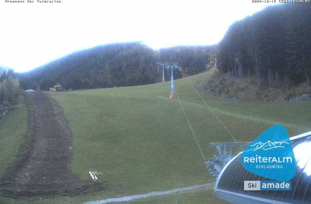 Archiv Foto Webcam Reiteralm - Talstation Preunegg