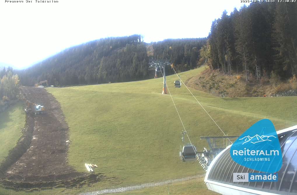 Archiv Foto Webcam Reiteralm - Talstation Preunegg