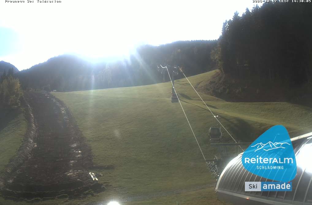 Archiv Foto Webcam Reiteralm - Talstation Preunegg
