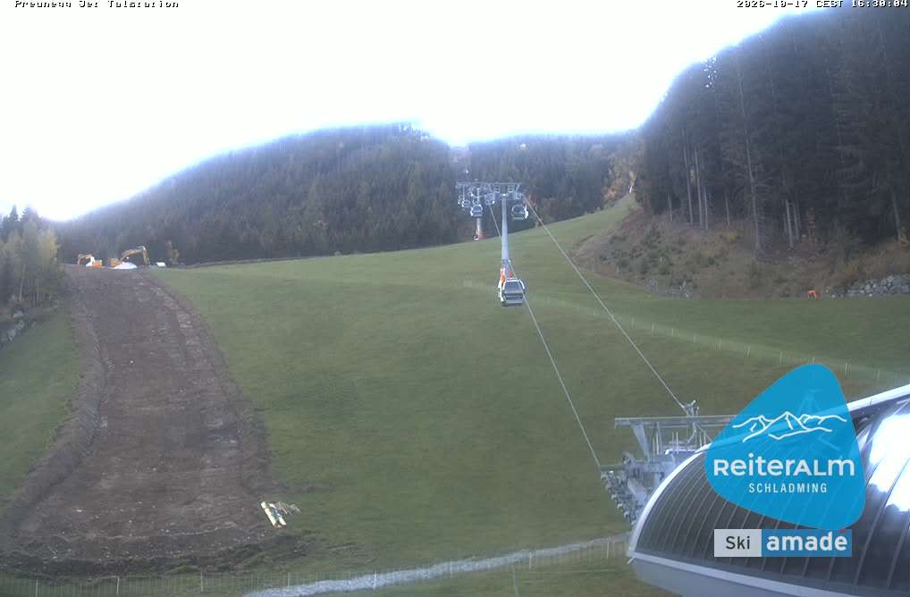 Archiv Foto Webcam Reiteralm - Talstation Preunegg