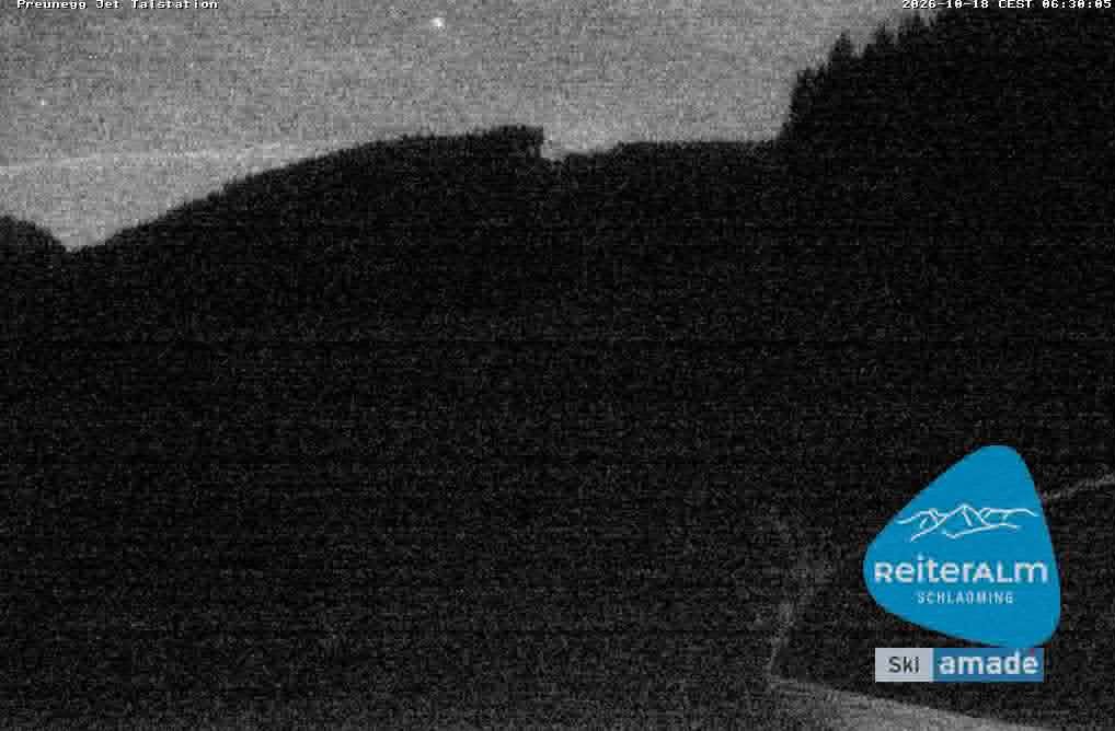 Archived image Webcam Reiteralm: Preunegg Jet Base Station