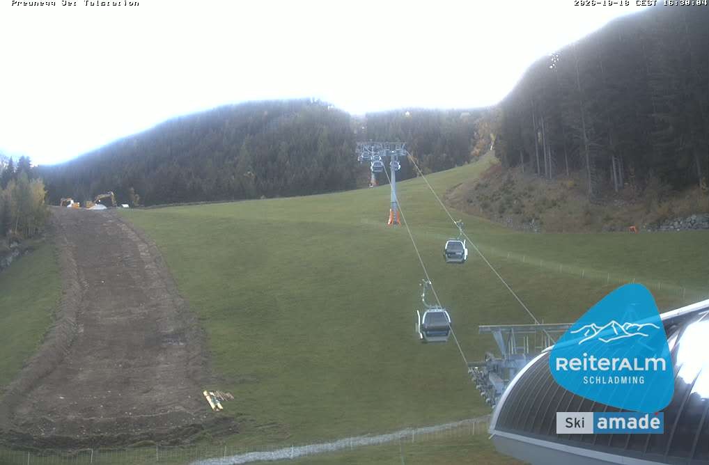 Archiv Foto Webcam Reiteralm - Talstation Preunegg