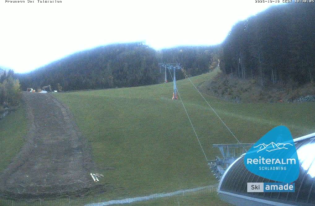 Archiv Foto Webcam Reiteralm - Talstation Preunegg