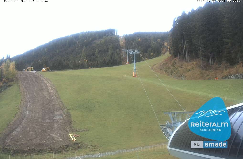 Archiv Foto Webcam Reiteralm - Talstation Preunegg
