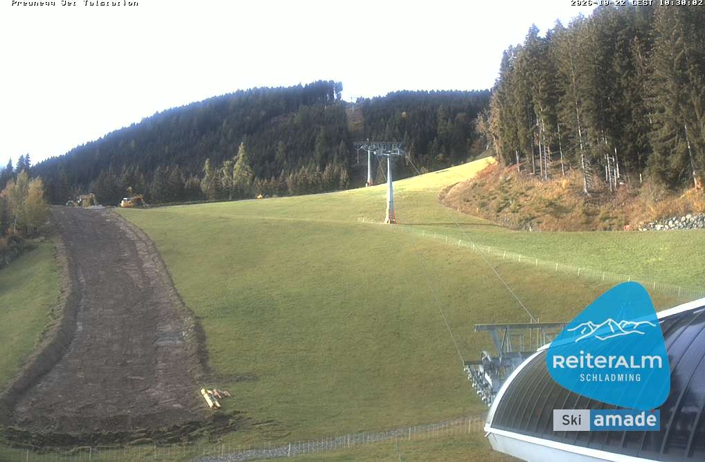 Archiv Foto Webcam Reiteralm - Talstation Preunegg