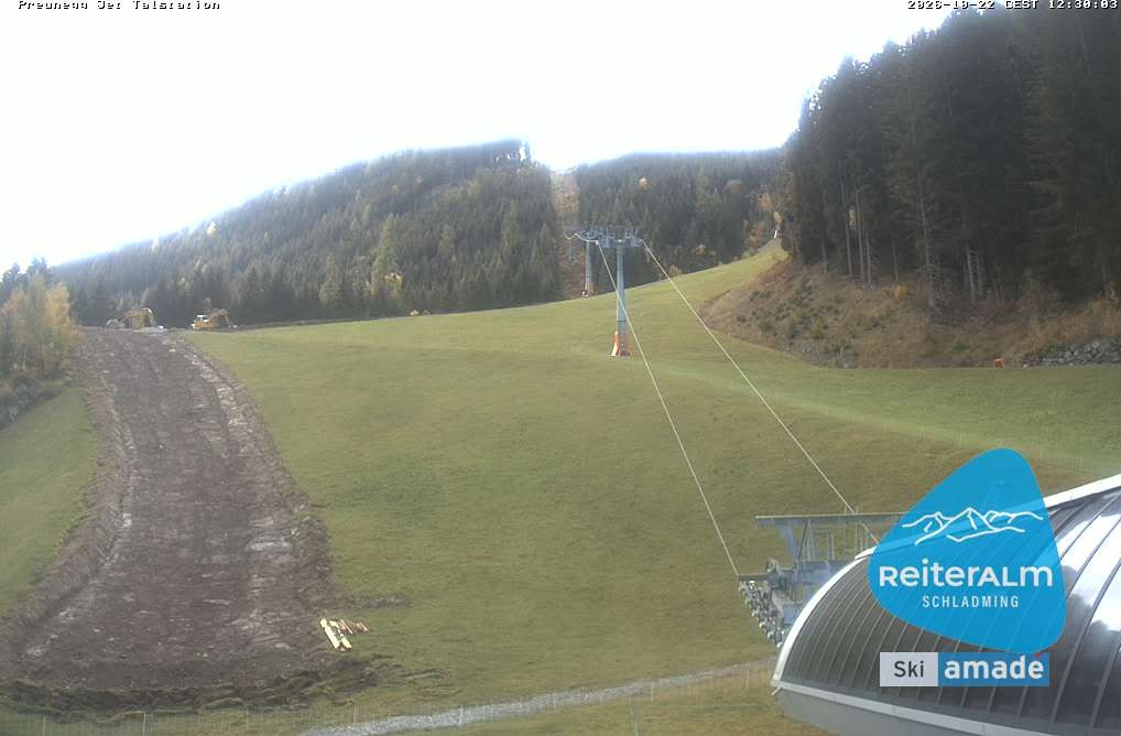 Archiv Foto Webcam Reiteralm - Talstation Preunegg