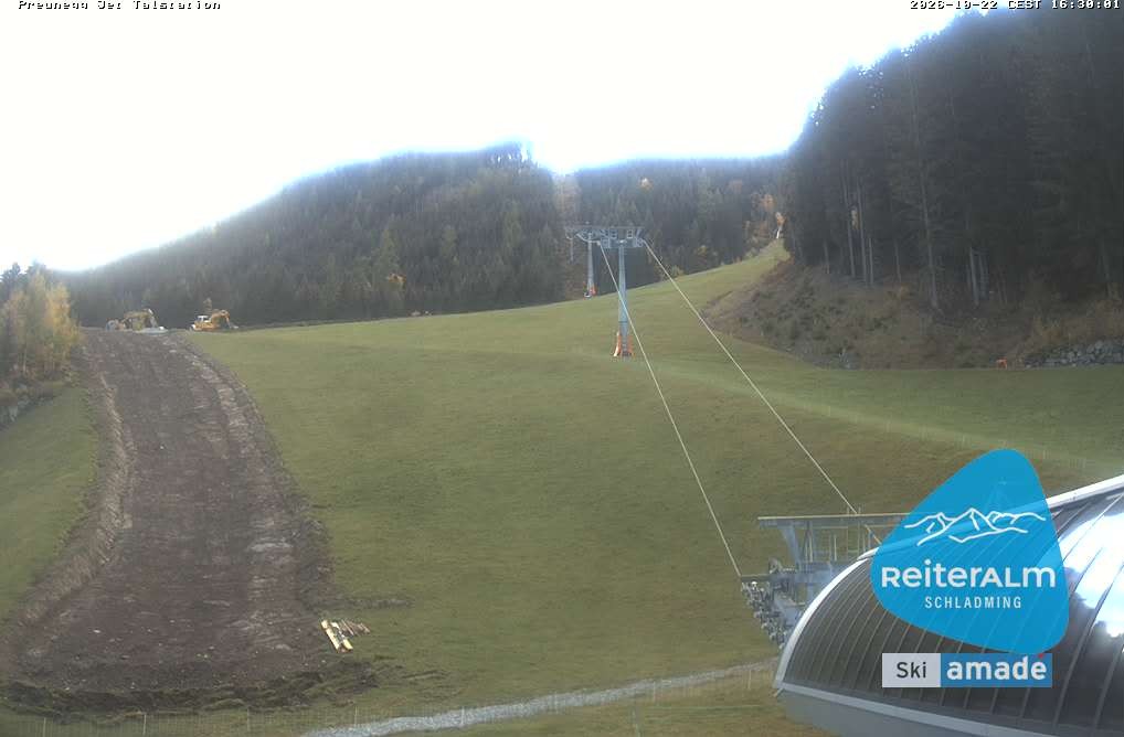 Archiv Foto Webcam Reiteralm - Talstation Preunegg