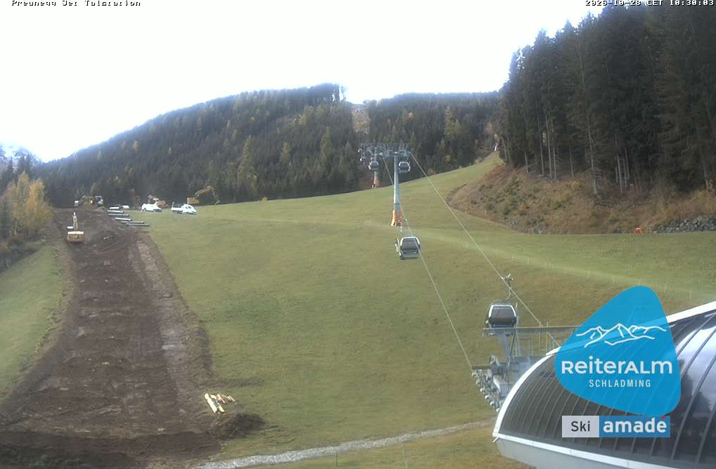 Archiv Foto Webcam Reiteralm - Talstation Preunegg