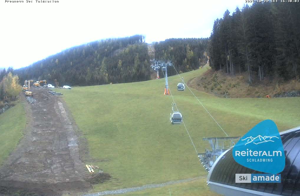 Archiv Foto Webcam Reiteralm - Talstation Preunegg