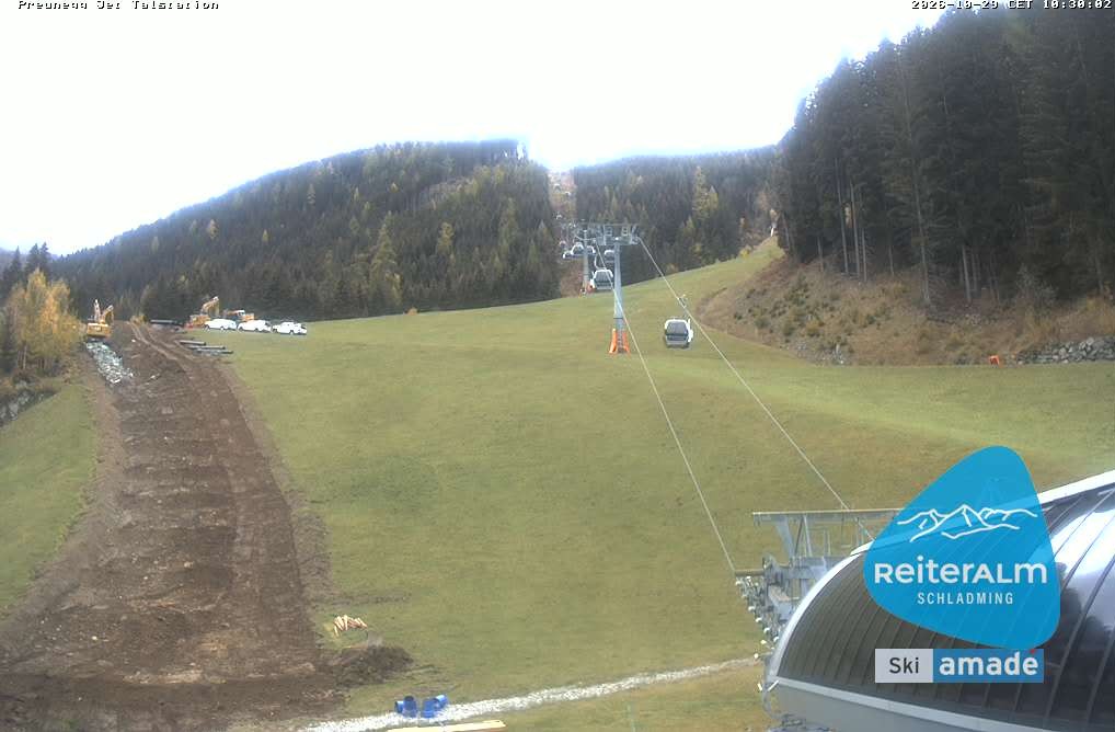 Archiv Foto Webcam Reiteralm - Talstation Preunegg