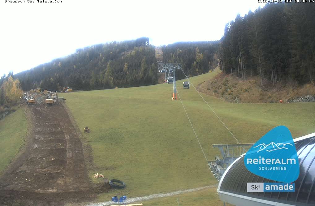 Archiv Foto Webcam Reiteralm - Talstation Preunegg