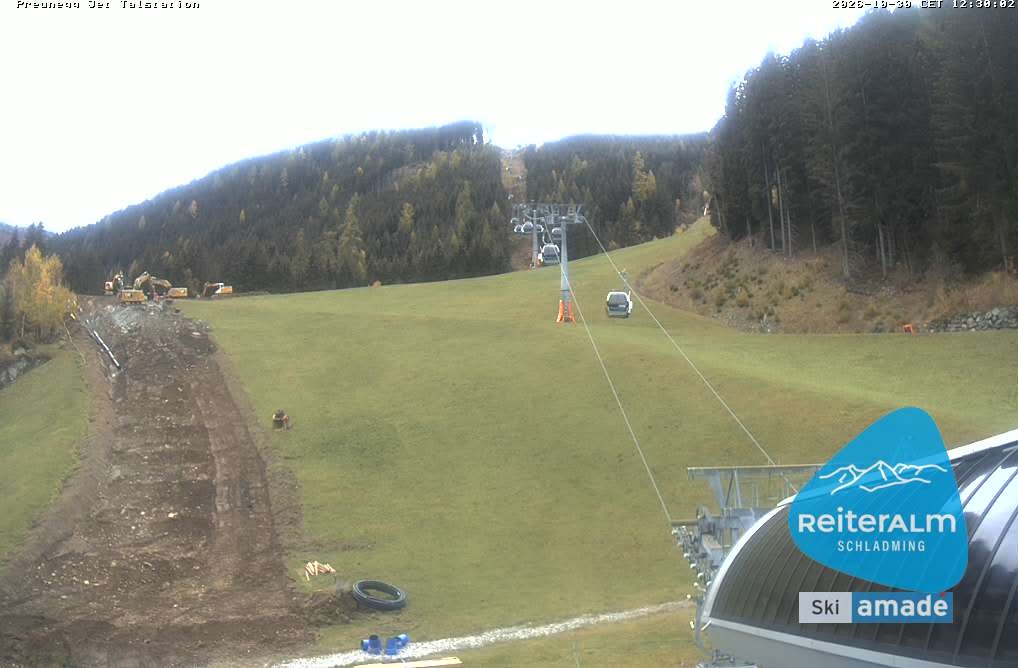 Archiv Foto Webcam Reiteralm - Talstation Preunegg