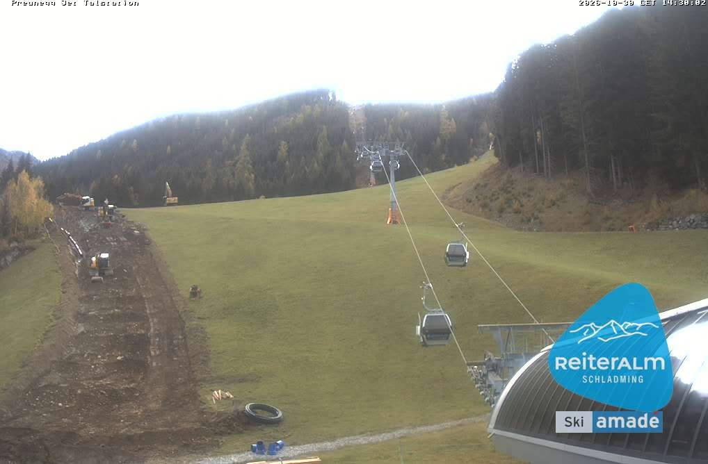 Archiv Foto Webcam Reiteralm - Talstation Preunegg