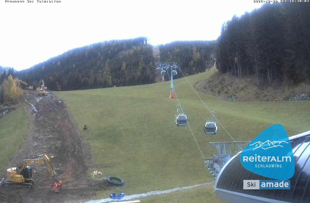 Archiv Foto Webcam Reiteralm - Talstation Preunegg