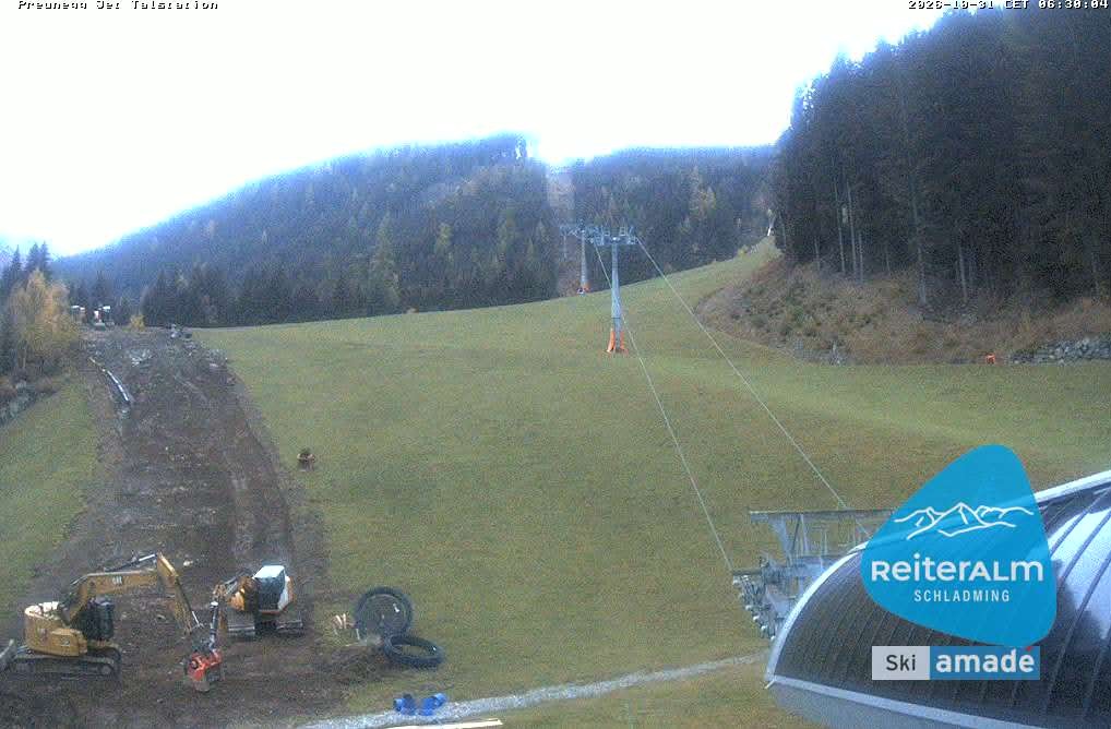 Archiv Foto Webcam Reiteralm - Talstation Preunegg
