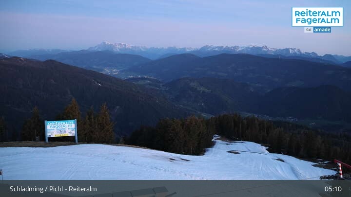 Archived image Webcam Reiteralm (1.860 m)