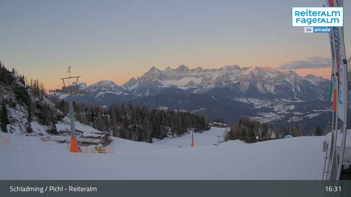 Archiv Foto Webcam Reiteralm - Bergstation Preunegg Jet